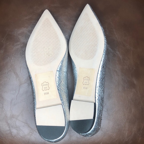 Tory Burch Victoria Crinkled Ballet Flat - Picture 8 of 10